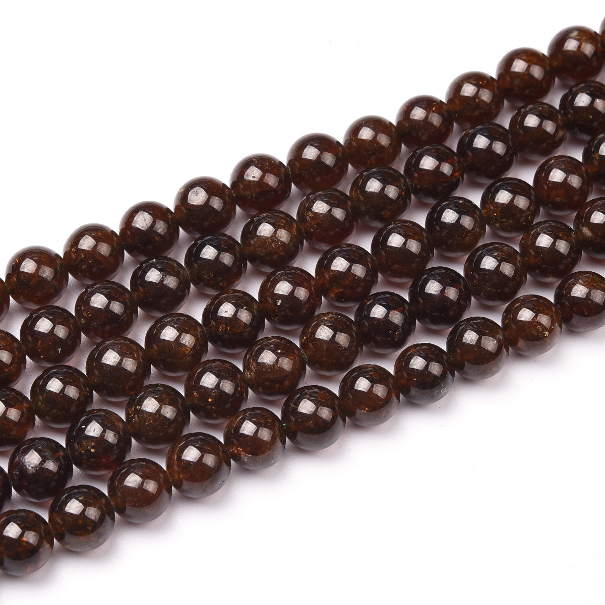 Red Garnet Beads Strand