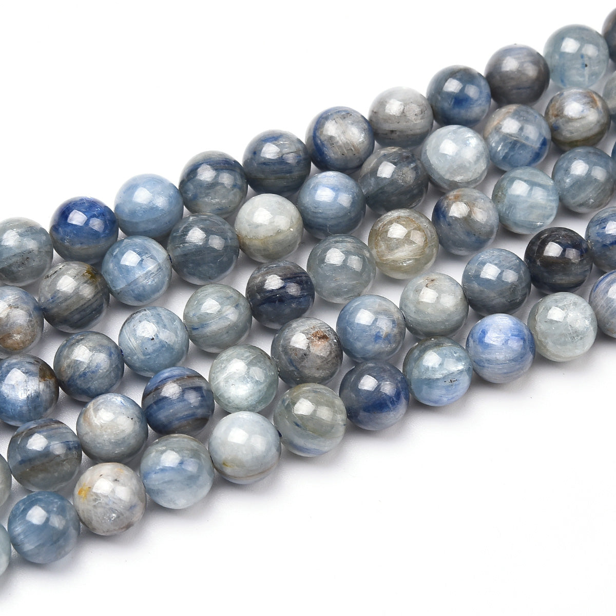 Blue / Gray Kyanite Beads Strand