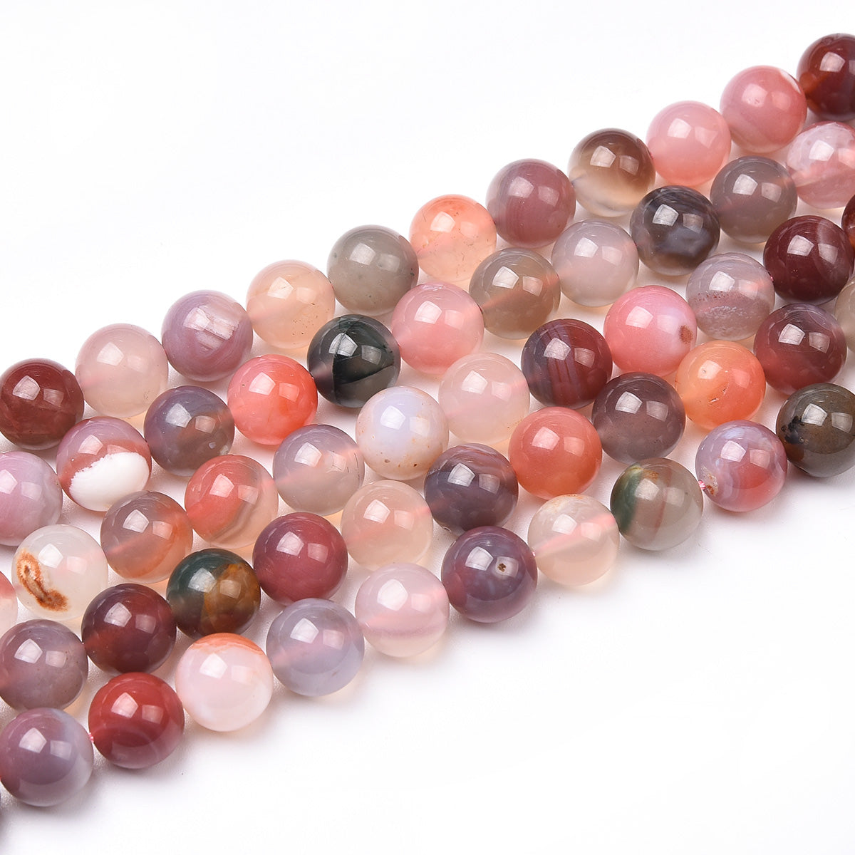 Agate Beads Strand