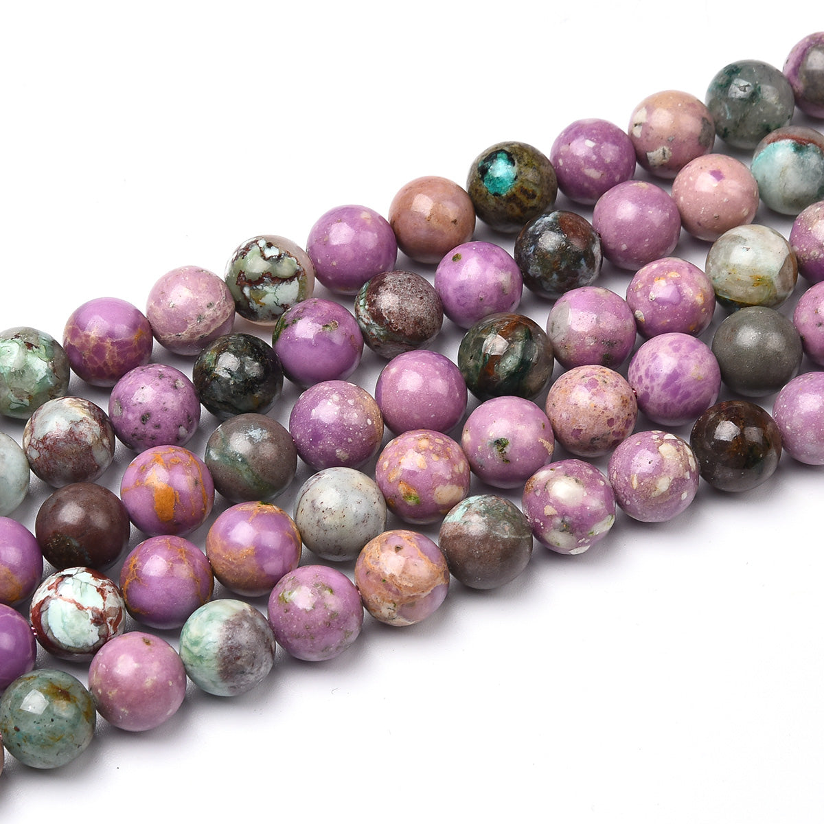 Multicolor Opal Beads Strand