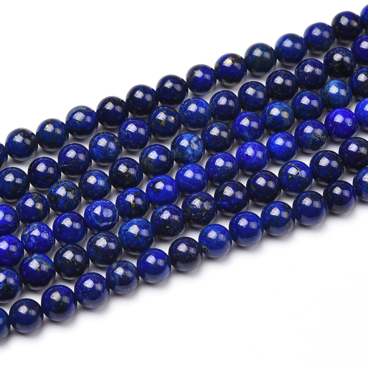 Blue Lapis Beads Strand