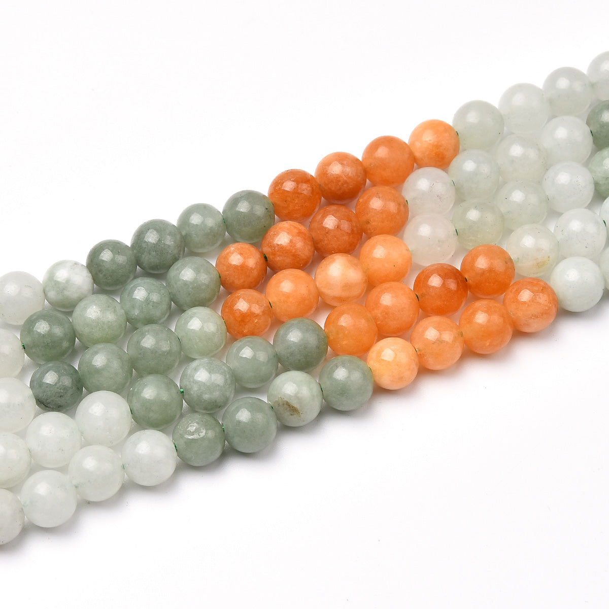 Mix Jade Beads Strand