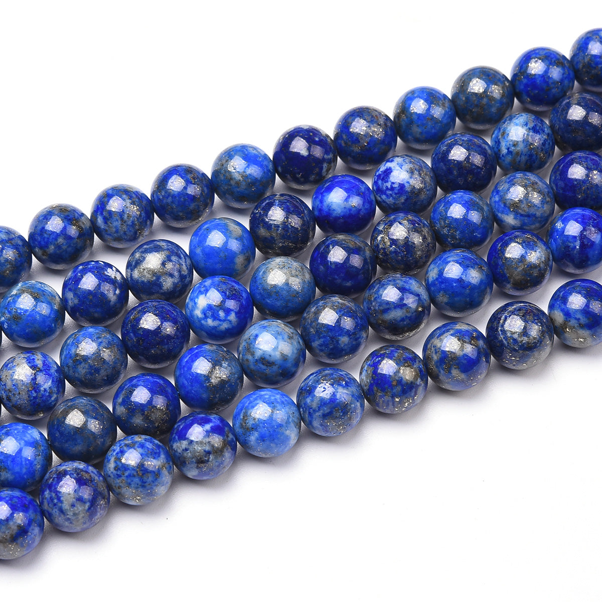 Blue Lapis Beads Strand