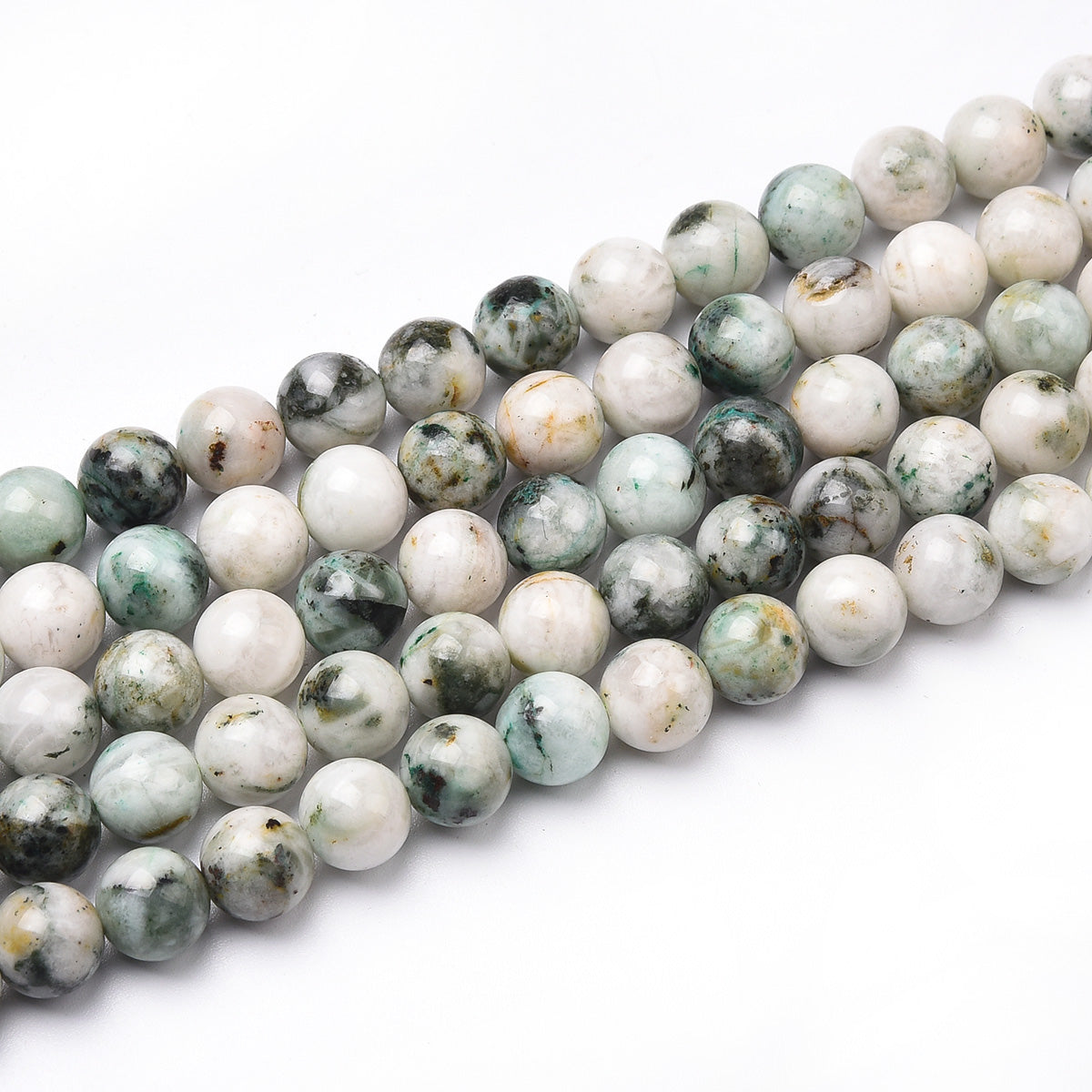 Tree Agate Beads Strand