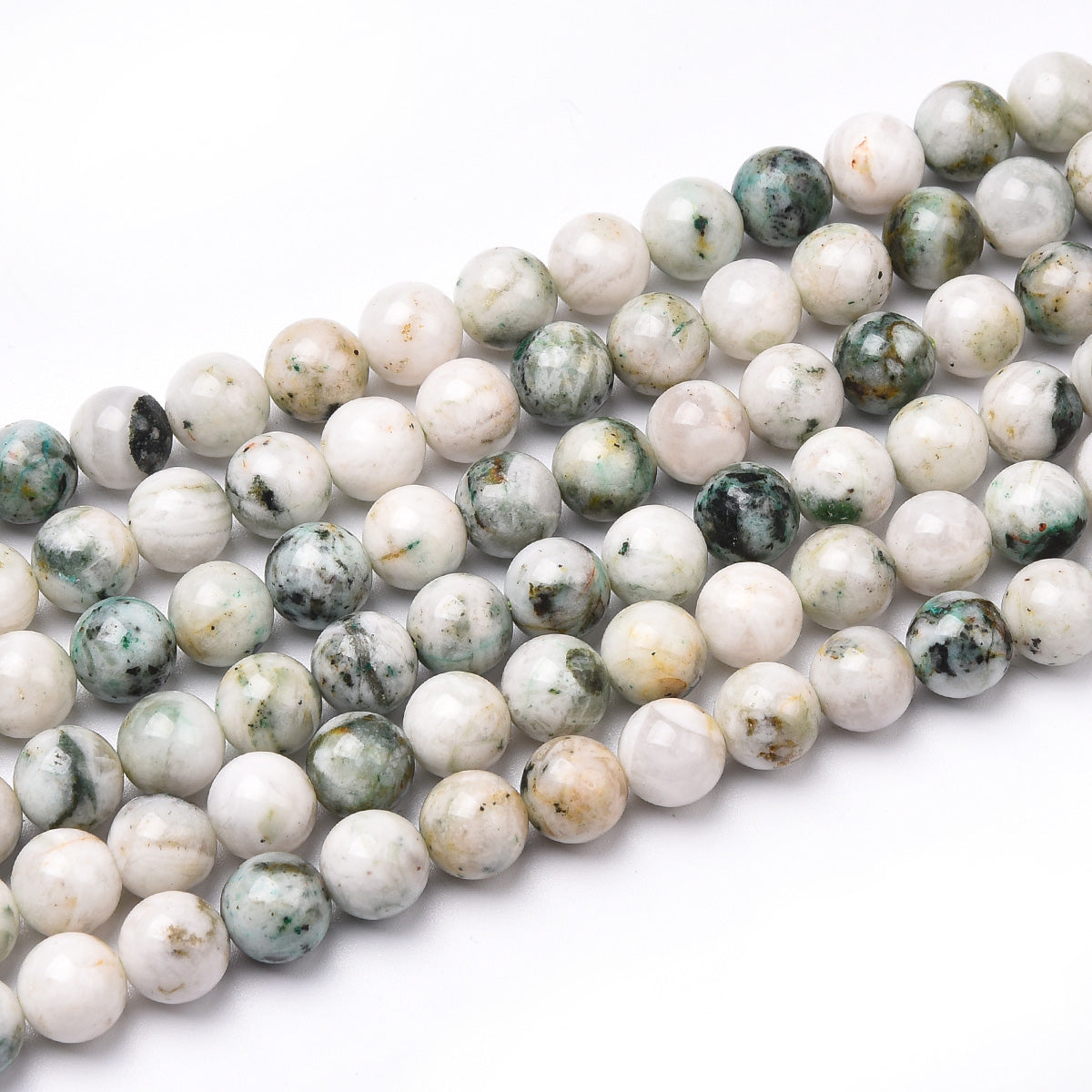 Tree Agate Beads Strand