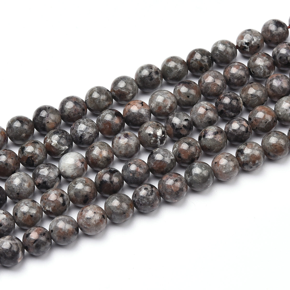 Black Yooperlite Beads Strand