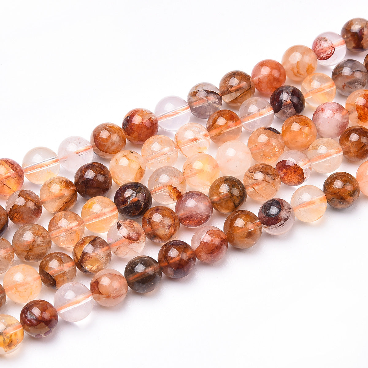 Sponge Crystal Beads Strand