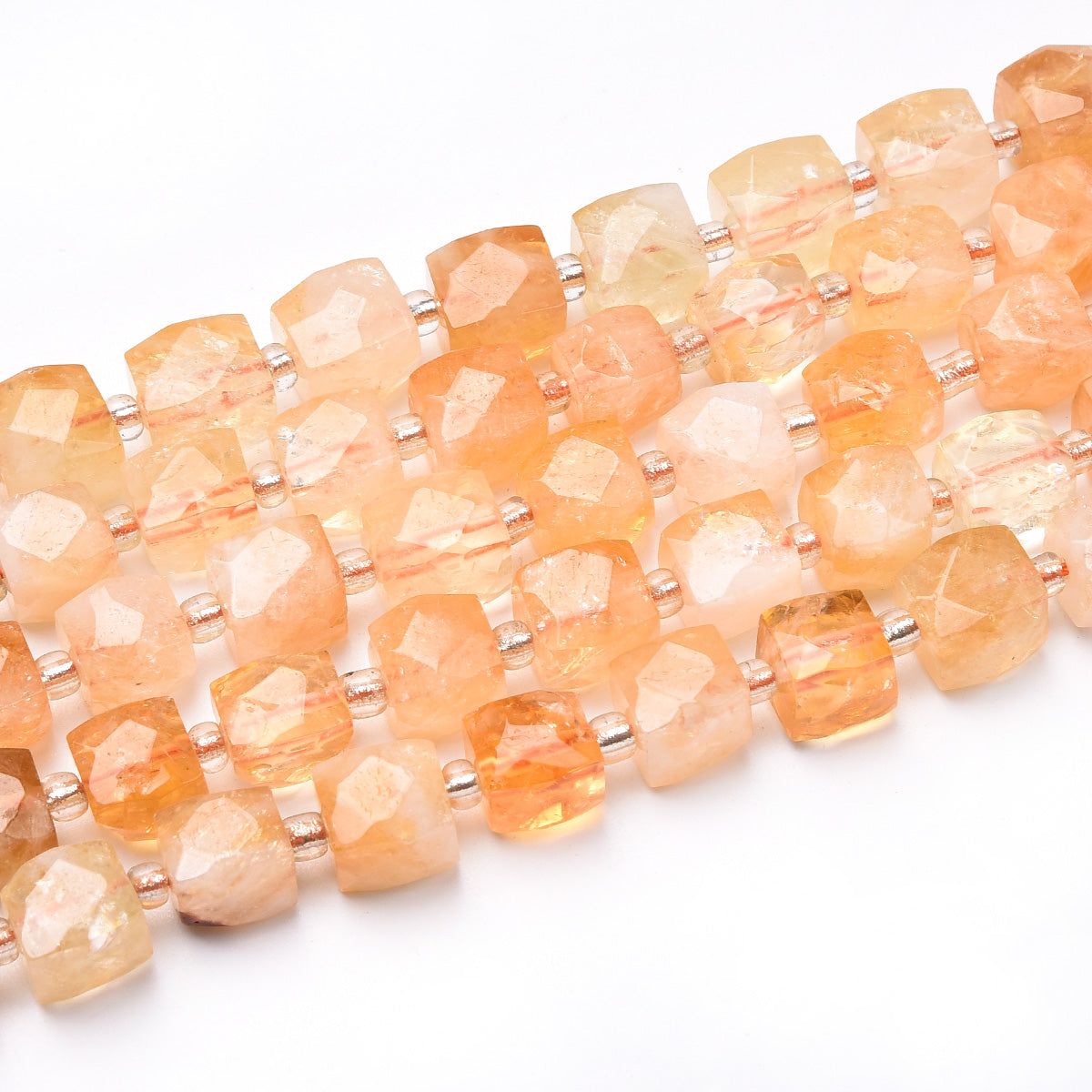 Yellow Citrine Beads Strand