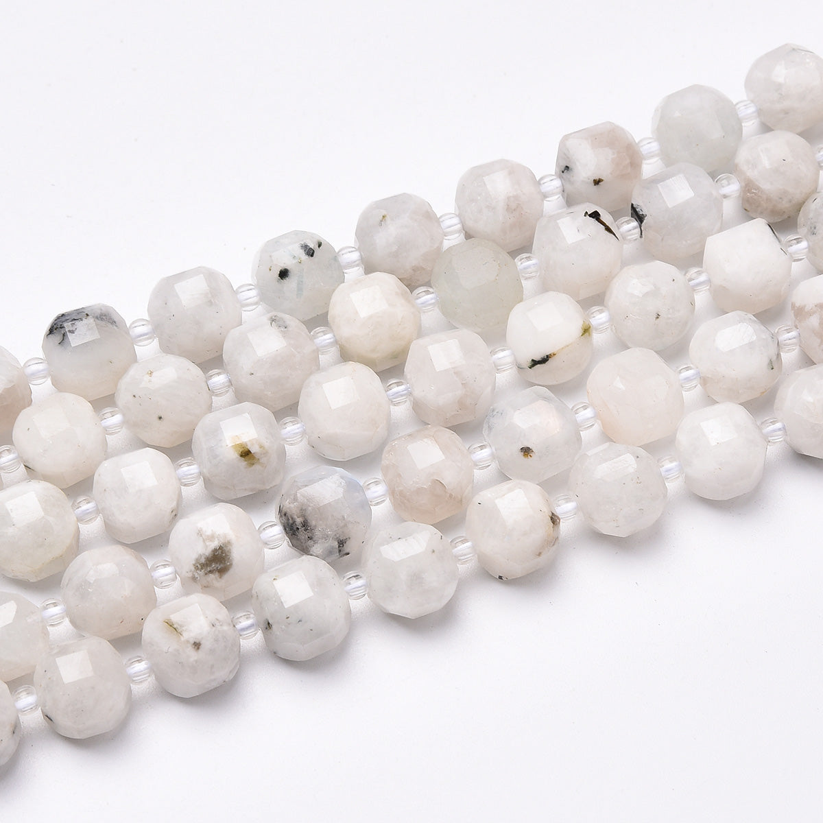 White Moonstone Beads Strand