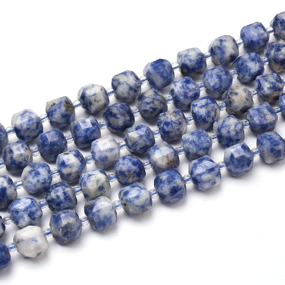 Blue Spot Jasper Beads Strand