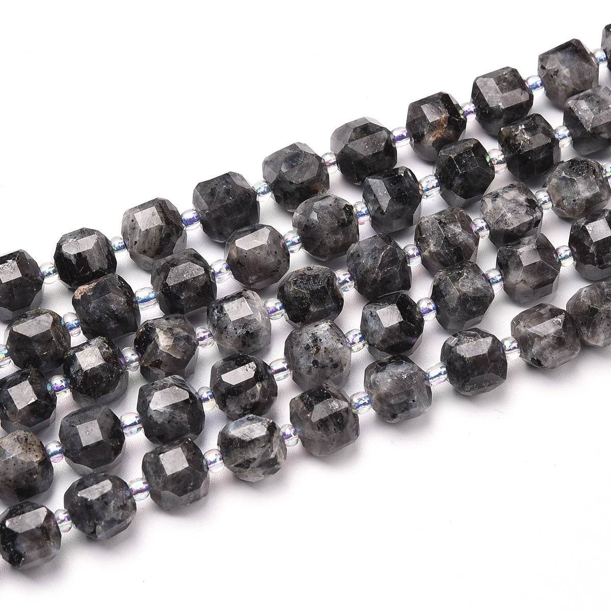 Black Labradorite Beads Strand