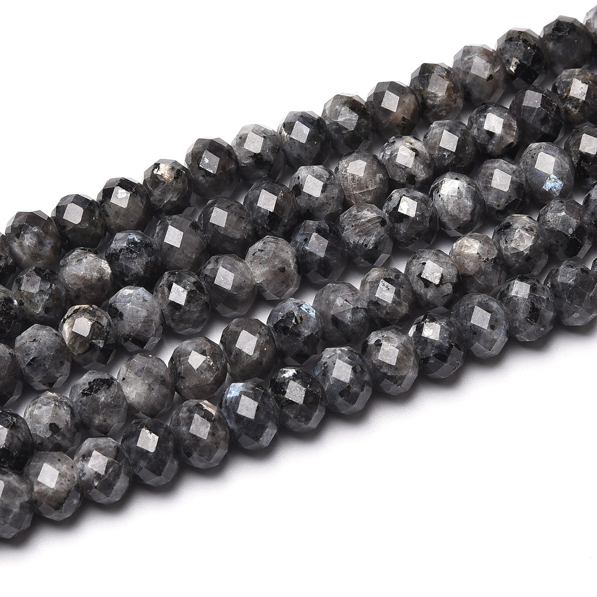 Black Labradorite Beads Strand