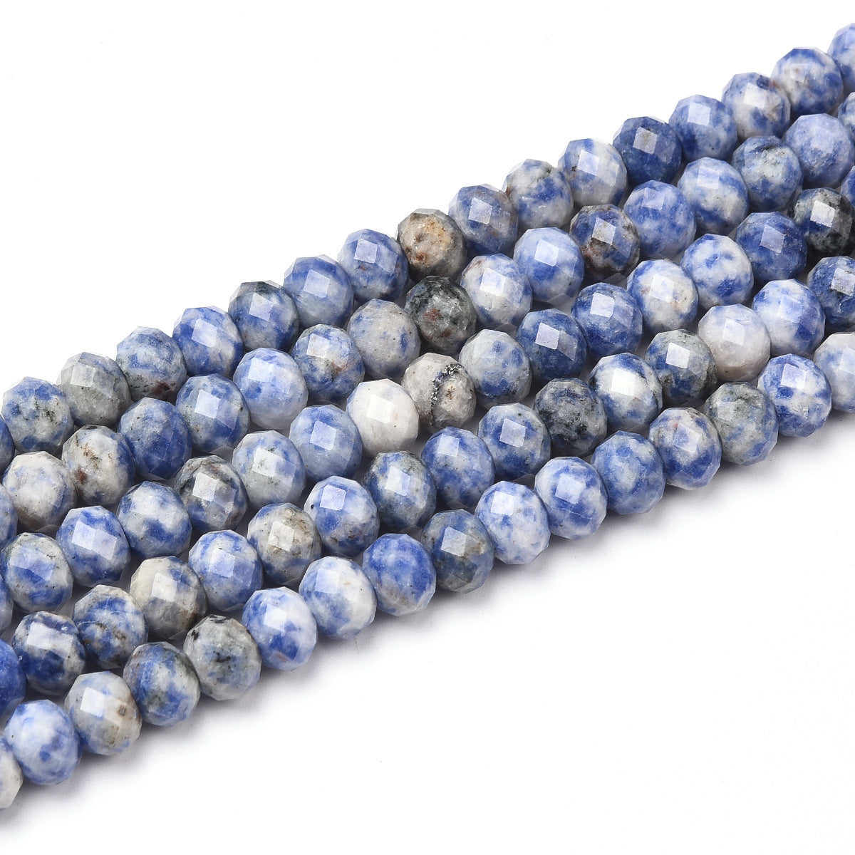 Blue Spot Jasper Beads Strand