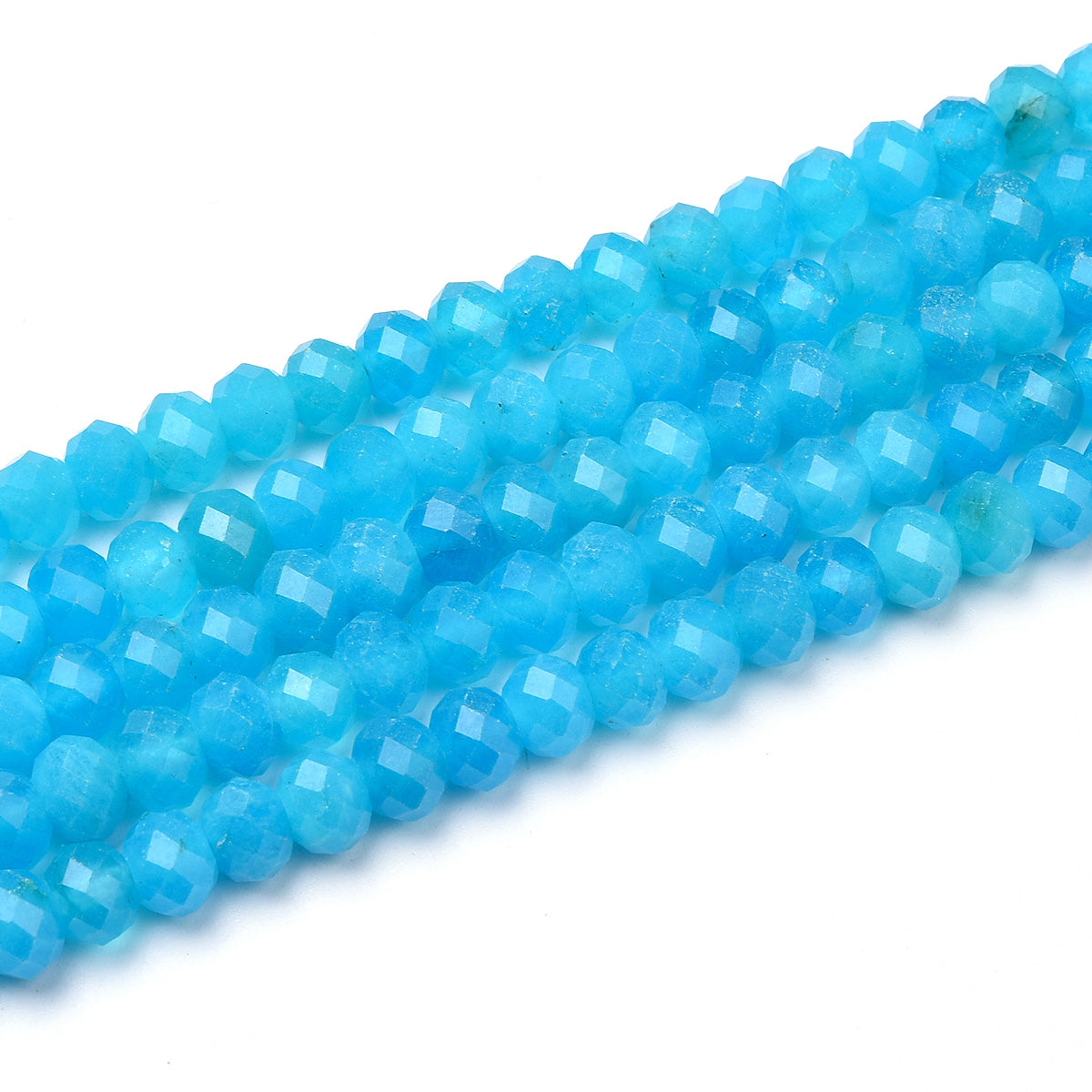 Blue Amazonite Beads Strand