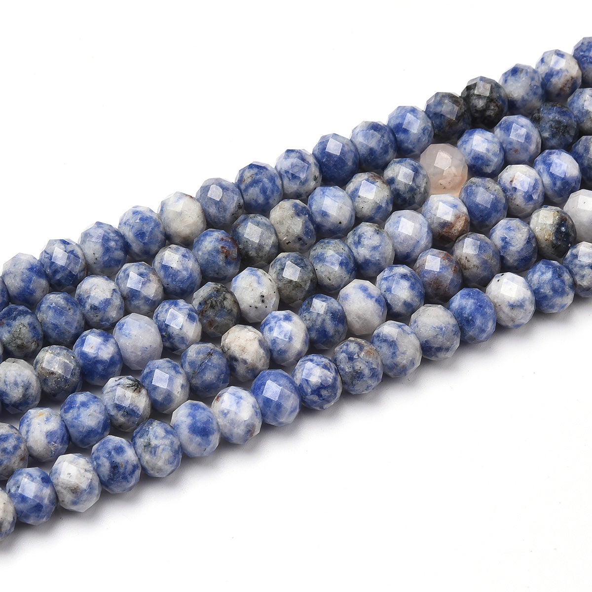 Blue Spot Jasper Beads Strand