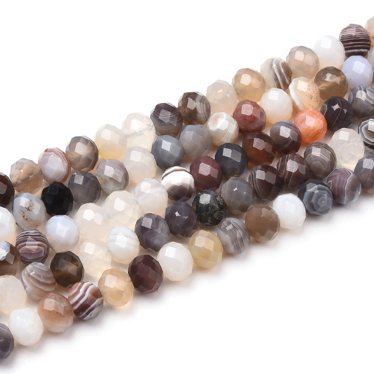 Botswana Agate Beads Strand