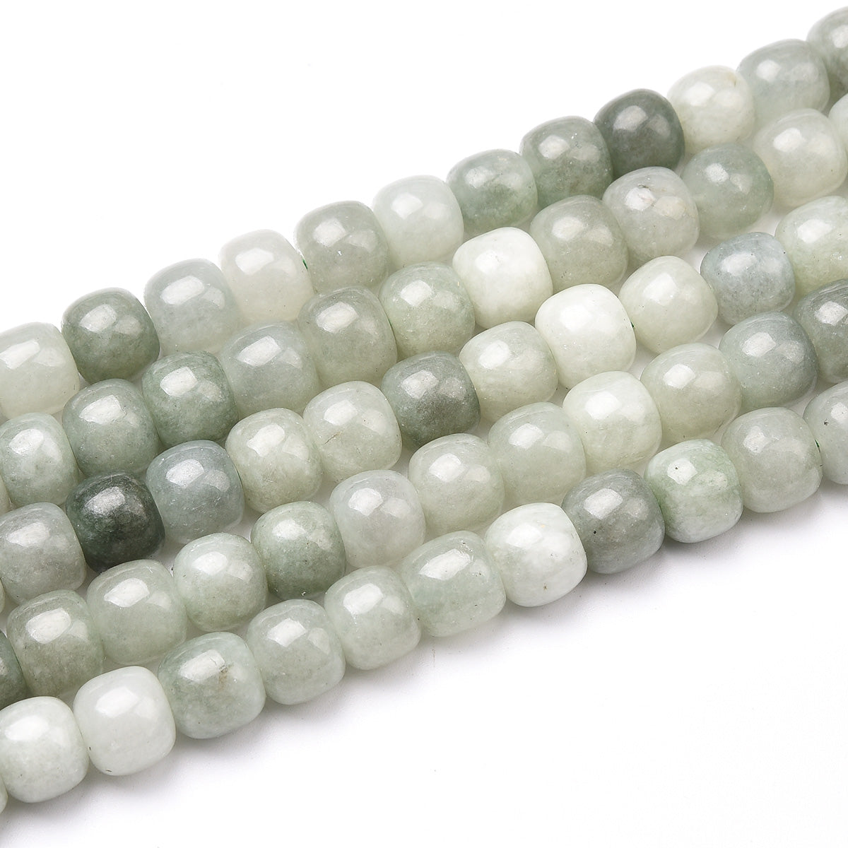 Green Jade Beads Strand