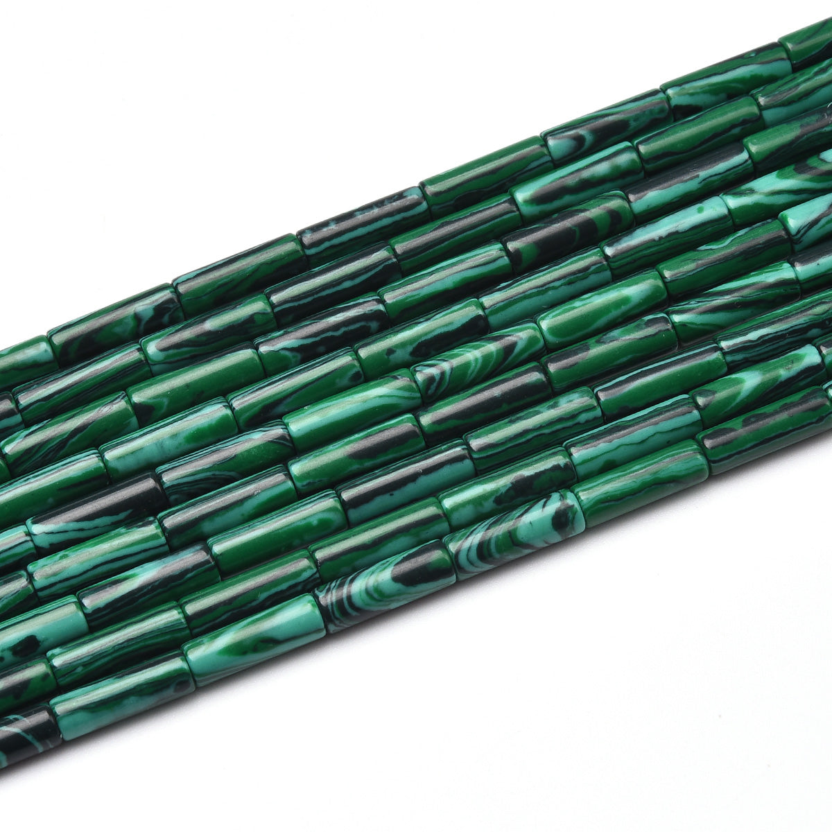 Green Malachite Beads Strand